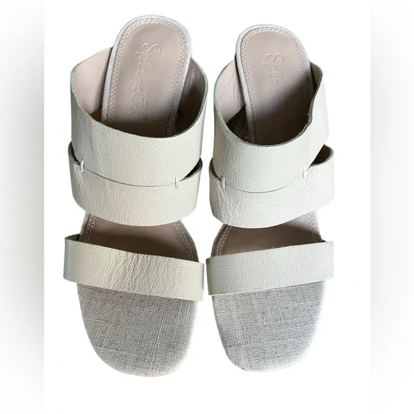 Splendid Women's Ivory Myle Leather
Mule Sandals Shoes Size 10 NWOT - Picture 3 of 6